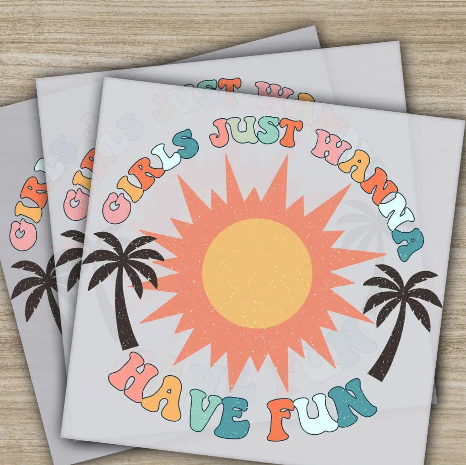 Beach Vibes Hello Summer Lets Go Surfing Ready to Press Personalized DTF Transfers s High Quality Heat Press DTF