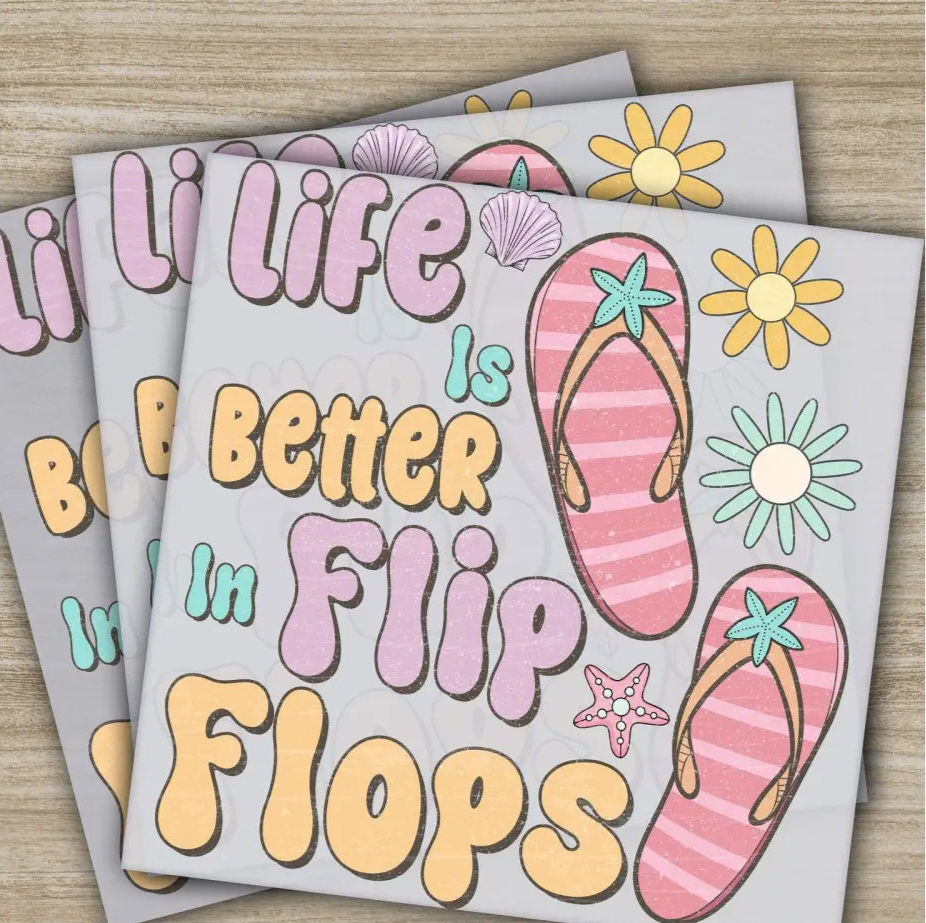Beach Vibes Hello Summer Lets Go Surfing Ready to Press Personalized DTF Transfers s High Quality Heat Press DTF