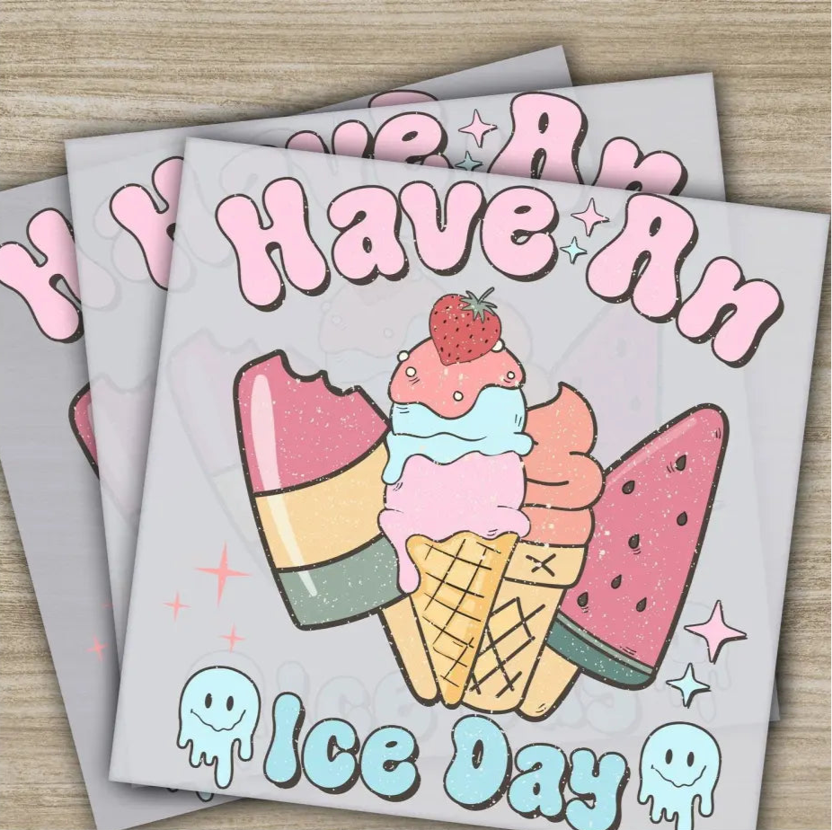Beach Vibes Hello Summer Lets Go Surfing Ready to Press Personalized DTF Transfers s High Quality Heat Press DTF