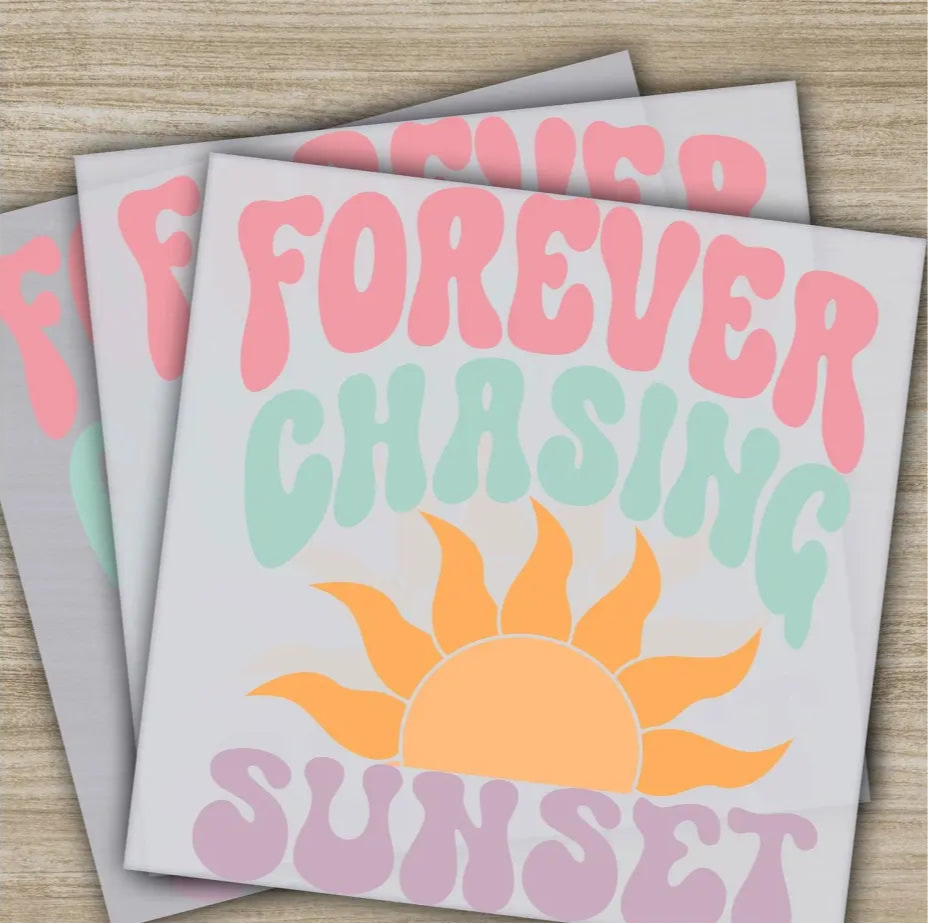 Beach Vibes Hello Summer Lets Go Surfing Ready to Press Personalized DTF Transfers s High Quality Heat Press DTF