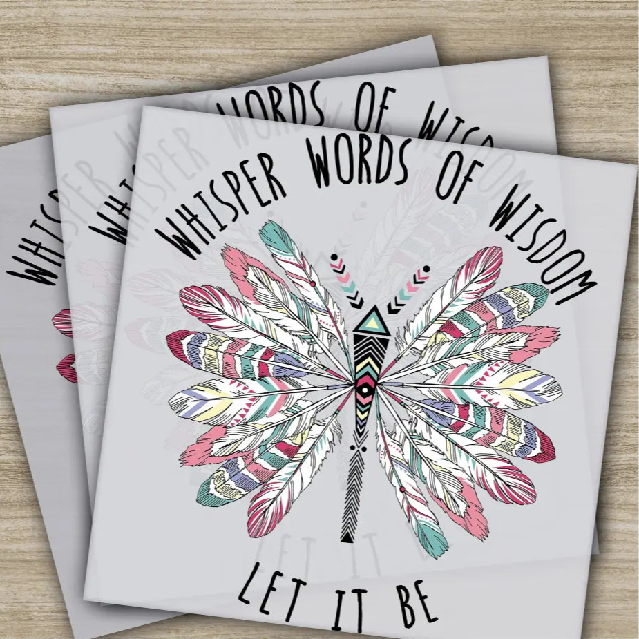Colorful Flowers Love Peace Hippie Soul Ready to Press Personalized DTF Transfers Heat Press DTF Transfer