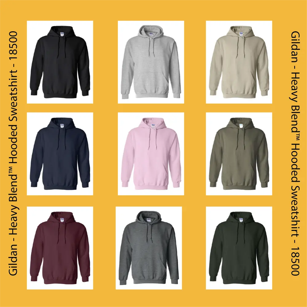 Gildan - Heavy Blend™ Hooded Sweatshirt - 18500