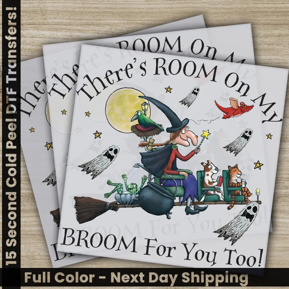 Halloween Transfers Ready to Press Personalized DTF Transfers For Family Gifts Heat Press DTF Transfers