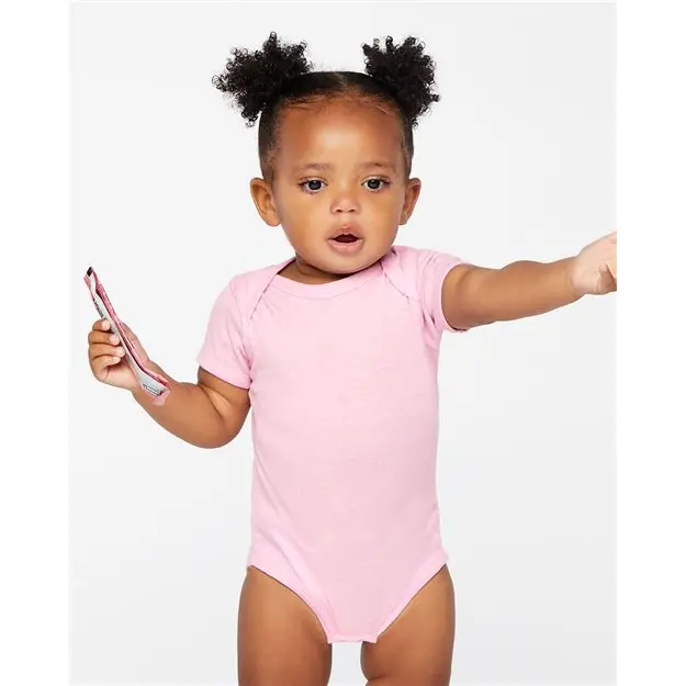 Rabbit Skins Infant Baby Rib Bodysuit 4400