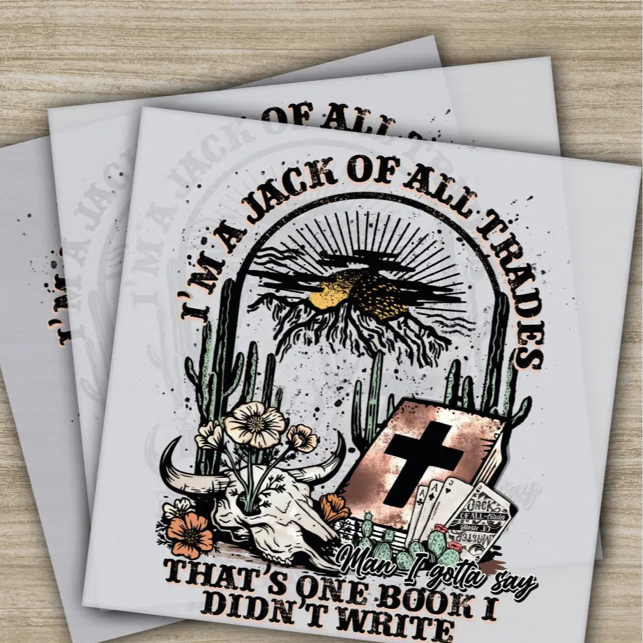 Religion Jesus Christian True Story God Say I Am Cross,Ready to Press Personalized DTF Transfer s Heat Press DTF