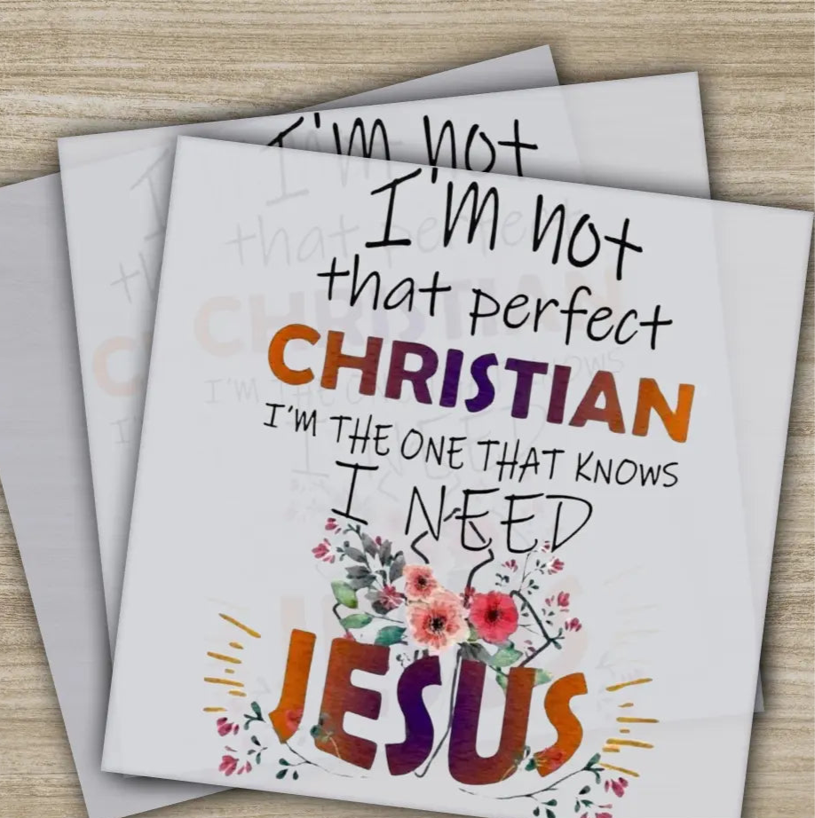 Religion Jesus Christian True Story God Say I Am Cross,Ready to Press Personalized DTF Transfer s Heat Press DTF