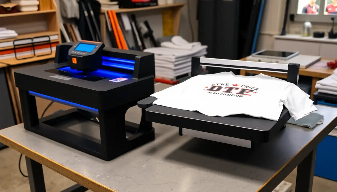 Shop Transfer Same-Day Custom Apparel: UV DTF & DTF Transfer Workflows – MAYA TX