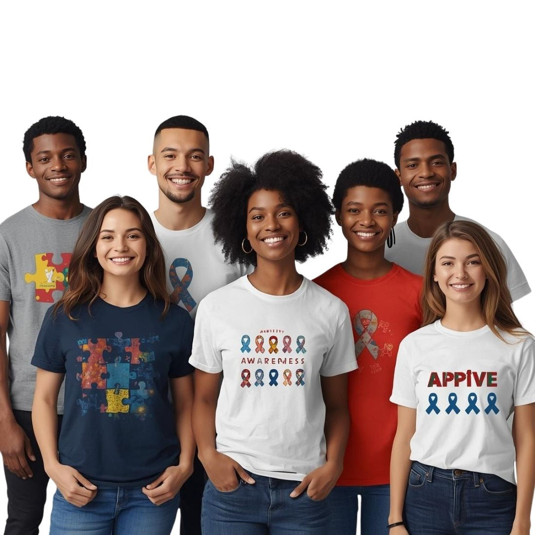 Charities and causes DTF transfers for fundraising and nonprofit apparel