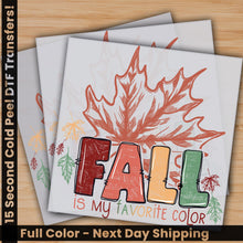 Load image into Gallery viewer, a picture of a fall card with the word fall
