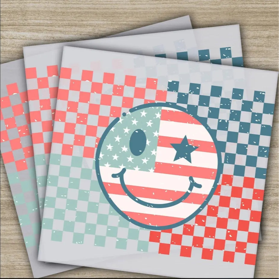 4TH Of July America Fourth of July Independence Ready to Press Personalized DTF Transfers Heat Press DTF Transfers
