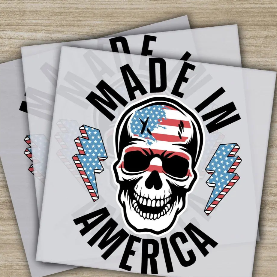 4TH Of July Made in America Fourth ofJuly Ready to Press Personalized DTF Transfers Heat Press DTF Transfers