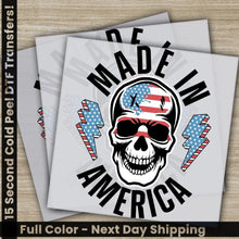 Load image into Gallery viewer, 4TH Of July Made in America Fourth ofJuly Ready to Press Personalized DTF Transfers Heat Press DTF Transfers
