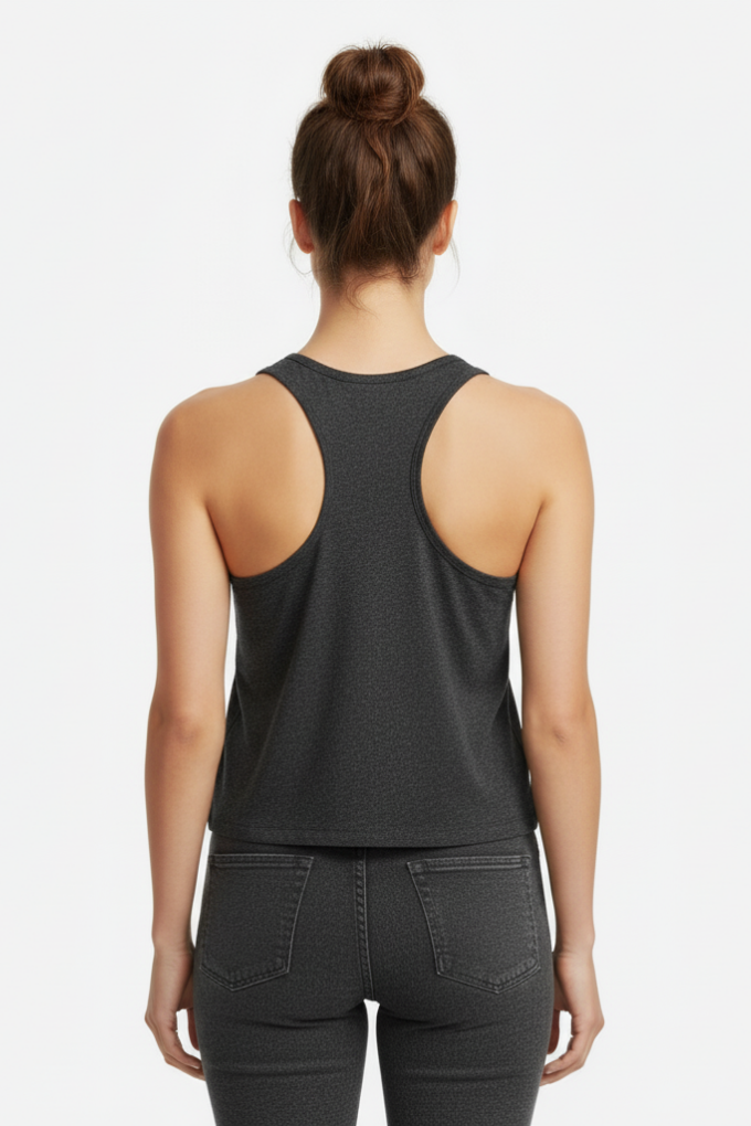 Dark Grey Heather back