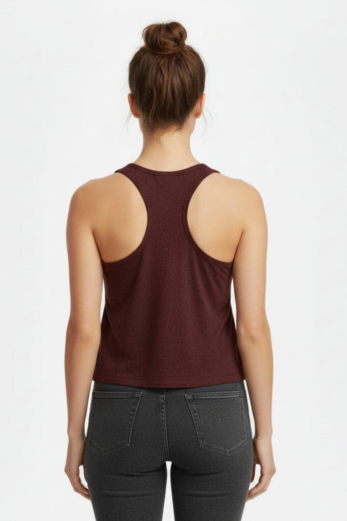 Heather Maroon back