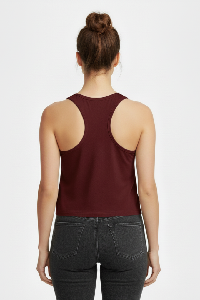 Maroon back
