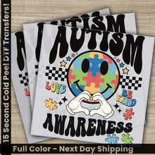 Load image into Gallery viewer, Autism Awareness Inclusion Ready to Press Personalized DTF Transfers Heat Press DTF Transfer
