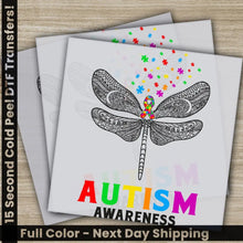 Load image into Gallery viewer, Autism Awareness Inclusion Ready to Press Personalized DTF Transfers Heat Press DTF Transfer
