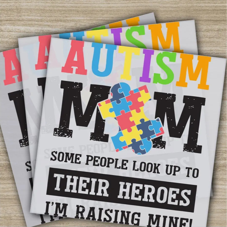 Autism Awareness Inclusion Ready to Press Personalized DTF Transfers Heat Press DTF Transfer