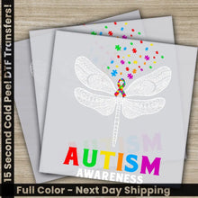 Load image into Gallery viewer, Autism Awareness Inclusion Ready to Press Personalized DTF Transfers Heat Press DTF Transfer
