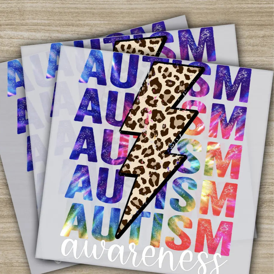 Autism Awareness Inclusion Ready to Press Personalized DTF Transfers Heat Press DTF Transfer