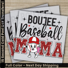 Load image into Gallery viewer, Baseball Mom Baseball Gift Baseball Season Ready to Press Personalized DTF Transfer High Quality Heat Press DTF Transfer
