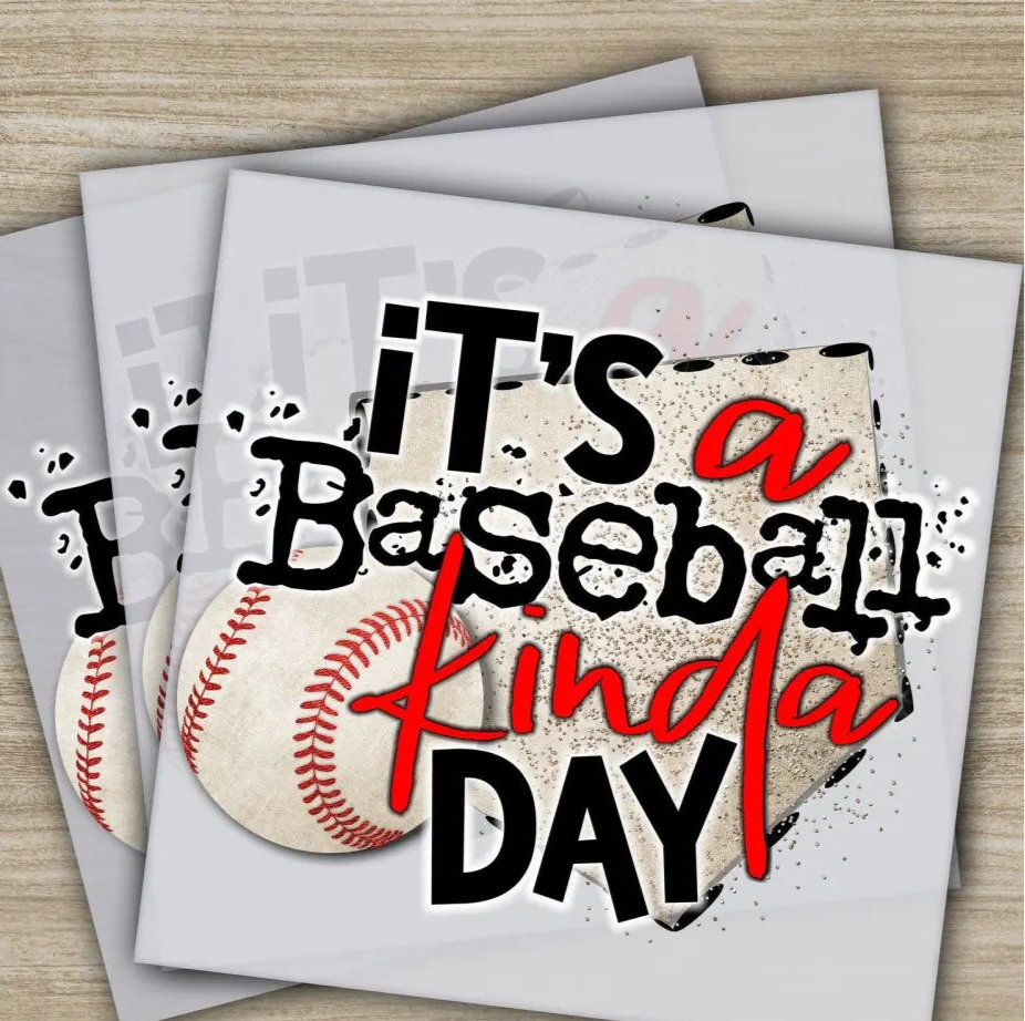 Baseball Mom Baseball Gift Baseball Season Ready to Press Personalized DTF Transfer High Quality Heat Press DTF Transfer