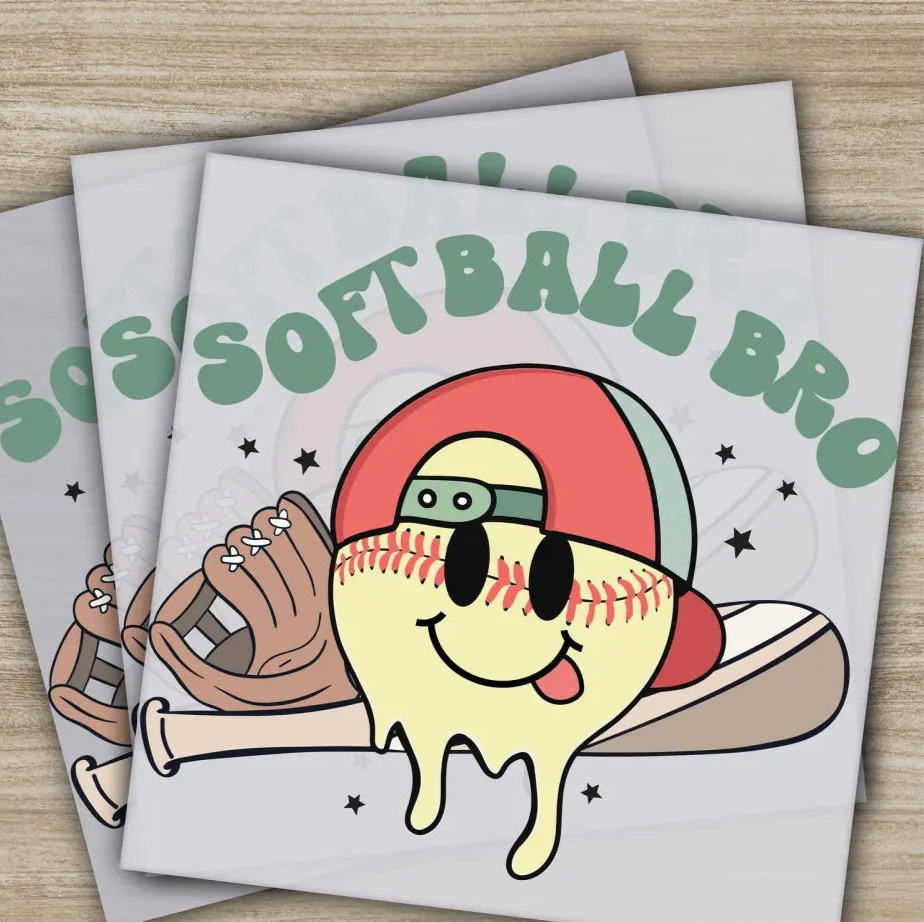 Baseball Mom Baseball Gift Baseball Season Ready to Press Personalized DTF Transfer High Quality Heat Press DTF Transfer