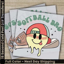 Load image into Gallery viewer, Baseball Mom Baseball Gift Baseball Season Ready to Press Personalized DTF Transfer High Quality Heat Press DTF Transfer
