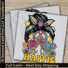 Load image into Gallery viewer, Be The Happy Colorful Girl Ready to Press Personalized DTF Transfers Heat Press DTF Transfer
