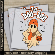 Load image into Gallery viewer, Boo Jee Halloween Transfers Ready to Press Personalized DTF Transfers For Family Gifts Heat Press DTF Transfers
