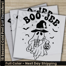 Load image into Gallery viewer, Boo Jee Halloween Transfers Ready to Press Personalized DTF Transfers For Family Gifts Heat Press DTF Transfers
