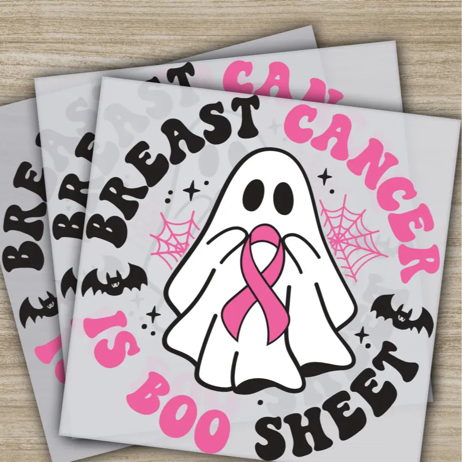 Breast Cnacer Pink Out Awareness Bow Cancer In October Ready to Press Personalized DTF Transfers Heat Press DTF