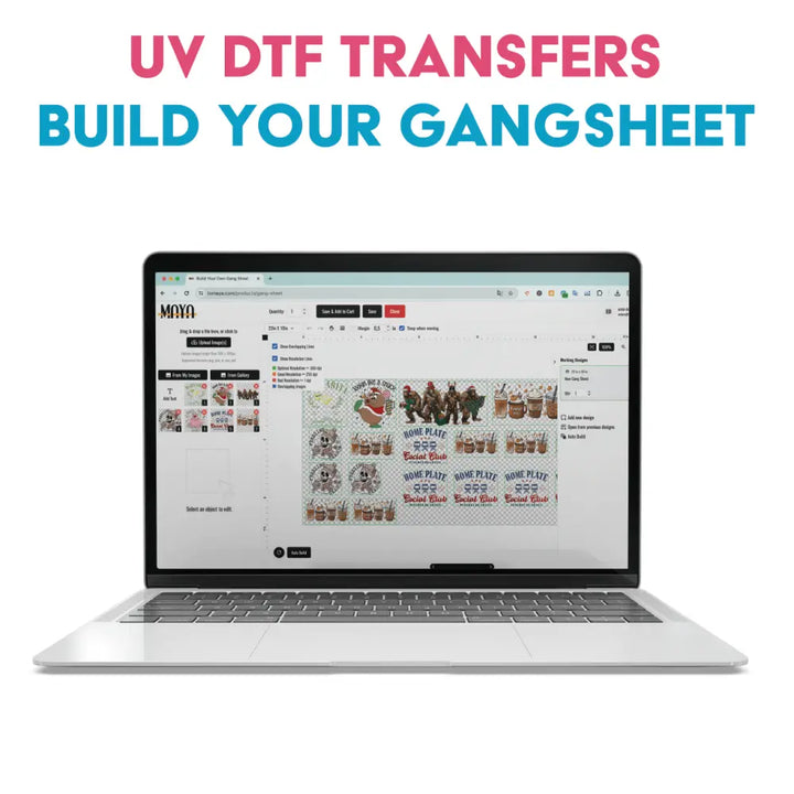 Build Your Own Custom UV Gang Sheet