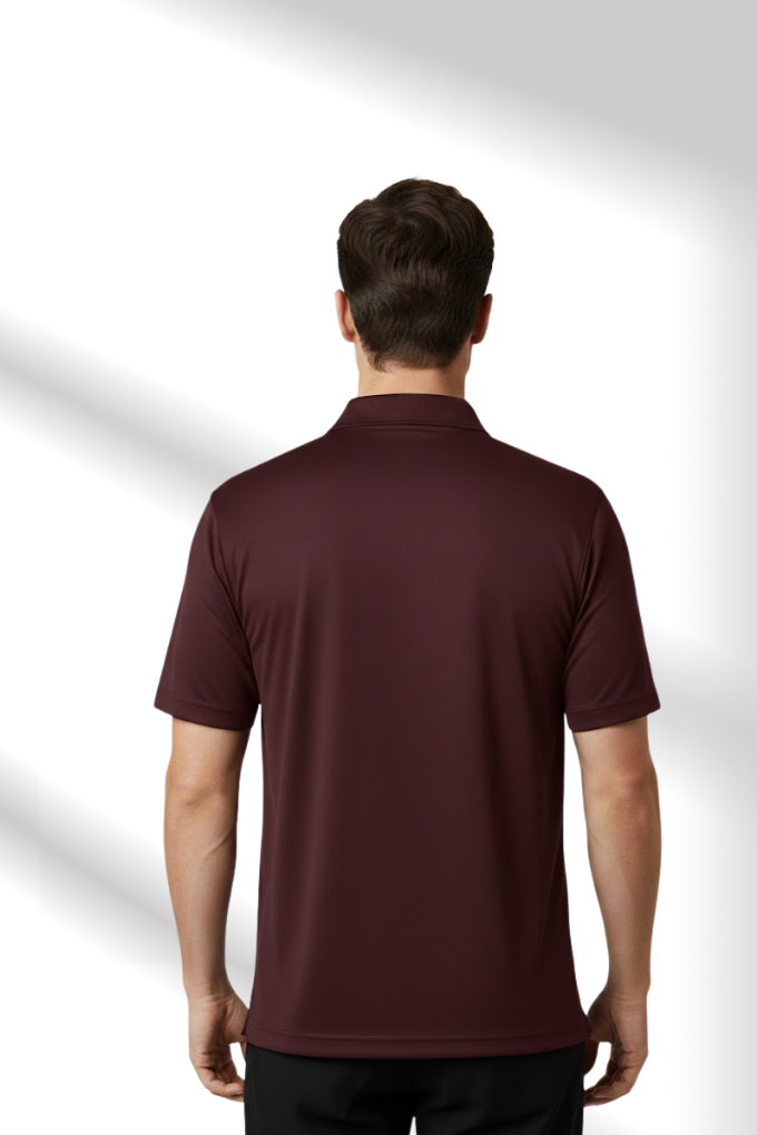 Burgundy back