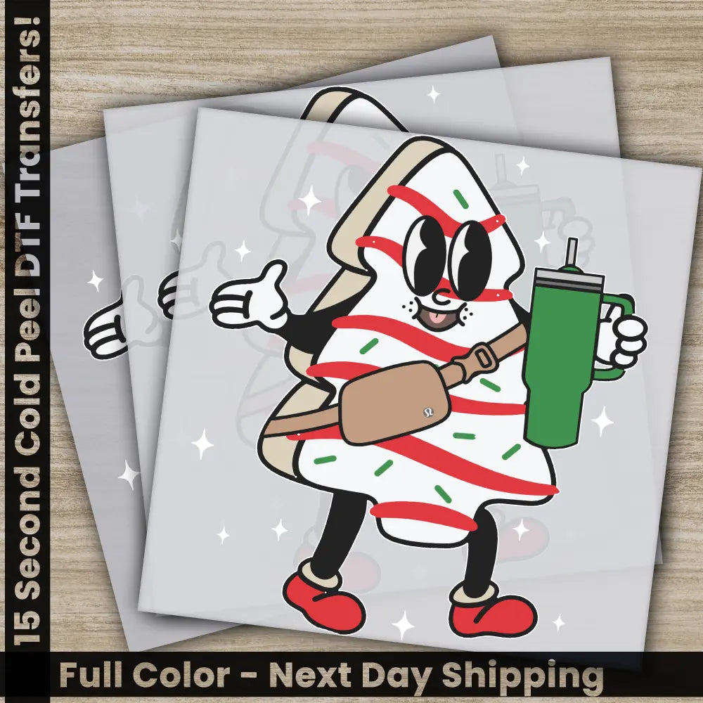 Christmas DTF Transfers Ready to Press Personalized Gifts Direct to Film Sublimation Screen Prints Fast Shipping