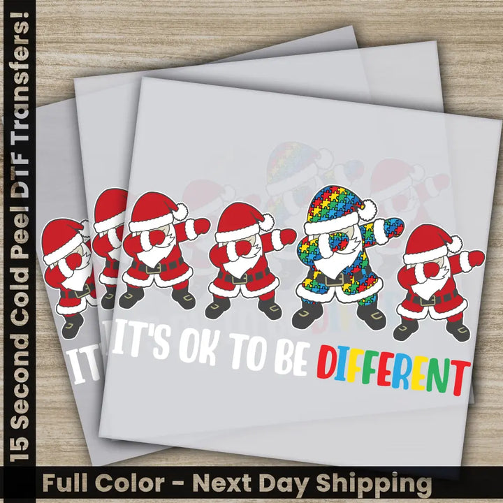 Christmas DTF Transfers Ready to Press Personalized Gifts Direct to Film Sublimation Screen Prints Fast Shipping