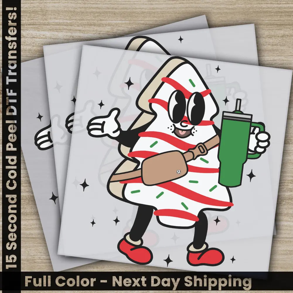 Christmas DTF Transfers Ready to Press Personalized Gifts Direct to Film Sublimation Screen Prints Fast Shipping