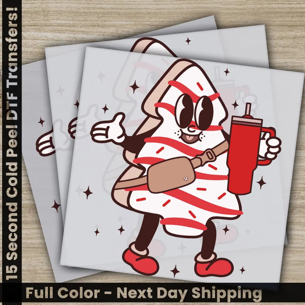 Christmas DTF Transfers Ready to Press Personalized Gifts Direct to Film Sublimation Screen Prints Fast Shipping