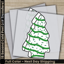 Load image into Gallery viewer, Christmas Tree DTF Transfers Ready to Press Personalized Gifts Direct to Film Sublimation Screen Prints Fast Shipping
