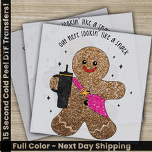 Load image into Gallery viewer, Cookies Merry Christmas DTF Transfers Ready to Press Personalized Gifts Direct to Film Sublimation Screen Prints Fast
