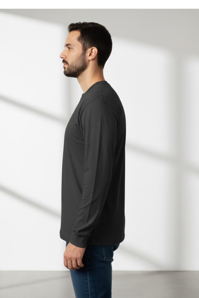 Dark Grey Heather arm