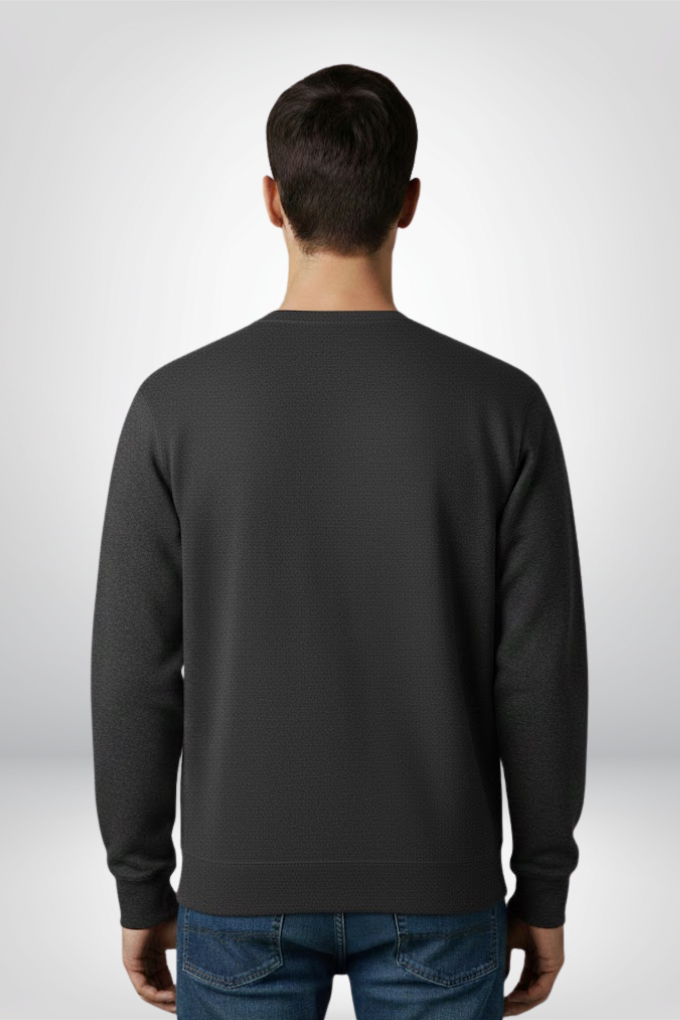 Dark Grey Heather back