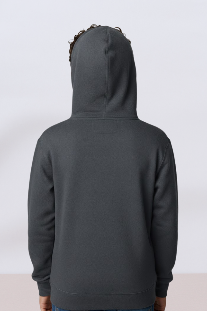 Dark Grey Heather back