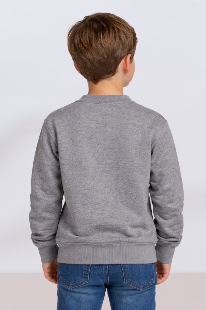Dark Grey Heather back