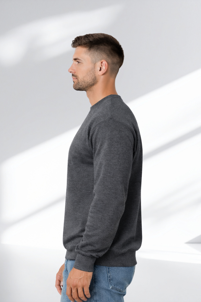 Fan Charcoal Heather arm