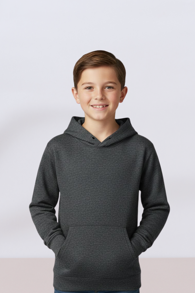 Fan Charcoal Heather front
