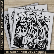 Load image into Gallery viewer, Ghost Pumpkin Halloween Transfers Ready to Press Personalized DTF Transfers For Family Gifts Heat Press DTF Transfers
