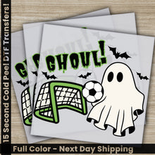 Load image into Gallery viewer, two cards with a ghost and a soccer ball
