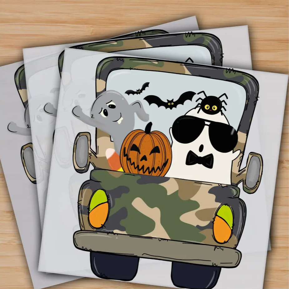 Great for Trick or Treating Trunk or Treating Halloween & Gnome Lovers Ready to Press Personalized Gifts Sublimation