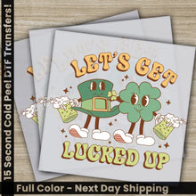 Load image into Gallery viewer, Green Hat Beer Clover St. Patrick’s Day Transfers Ready to Press Personalized DTF Transfer St. Patrick’s Gift Heat
